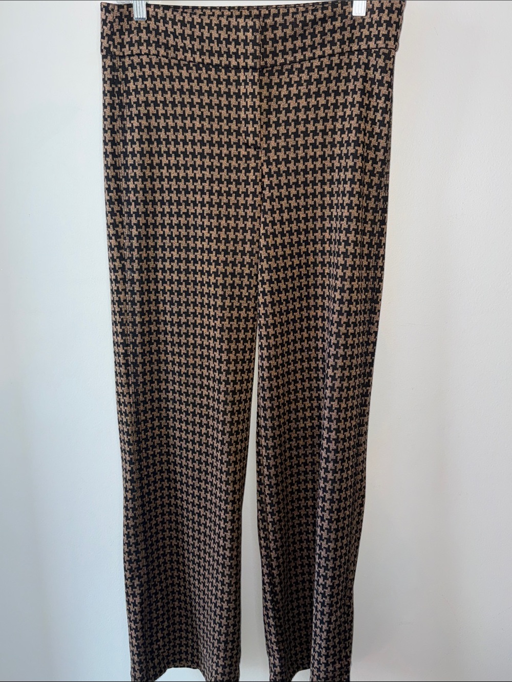 New York & Company Retro  Houndstooth Wide Leg Pants